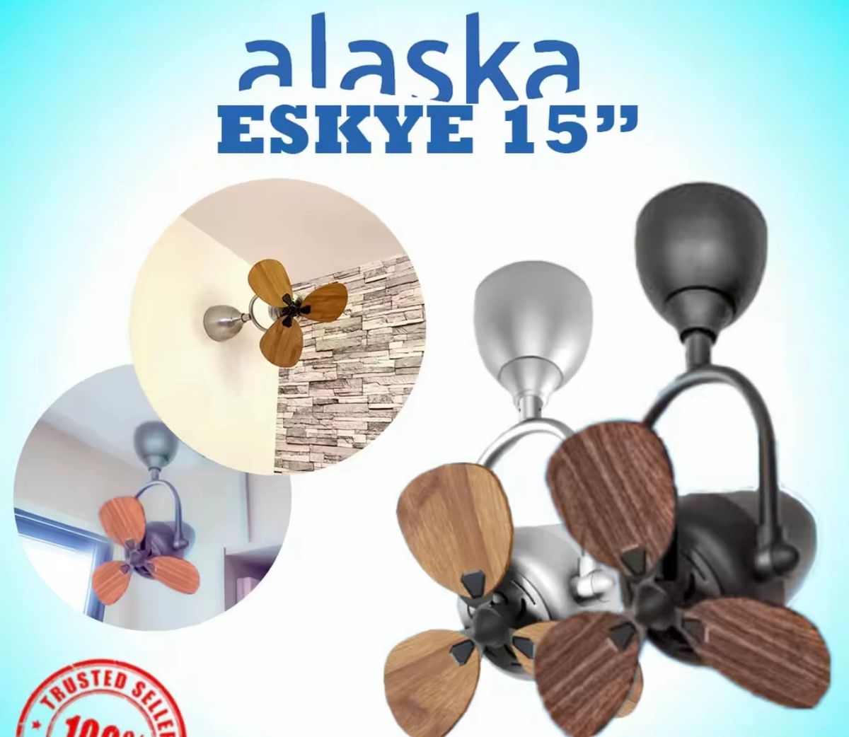 ALASKA FAN ESKYE 15" CORNER FAN